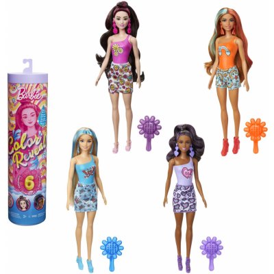 Barbie Color Reveal Série Barevné vzory Sortiment HRK06 – Zboží Dáma