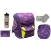 Sady školních pomůcek LEGO® BAGS PURPLE FLOWERS 12065 Supreme šk. taška AKCE 6-dílný SET