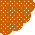 PAW ubrousky Dots Terracotta R 32cm – Zboží Dáma