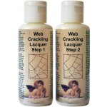 Daily Art Krakelovací lak pavučinový efekt dvoukrokový 2x50 ml – Zboží Dáma