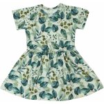 ESITO Dívčí šaty Leaves olivová – Hledejceny.cz