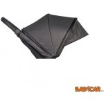 Petite&Mars Stříška + polstrování Street+ Carbon Grey – Sleviste.cz