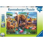 Ravensburger 132928 Zvířata u napajedla 200 XXL dílků – Sleviste.cz