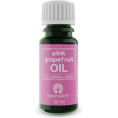 Renovality Pink Grapefruit 100% esenciální olej 20 ml – Sleviste.cz