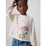 Baby tričko Gap & Peanuts Snoopy Béžová – Zboží Dáma
