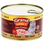 GRAND Superpremium Cat kuřecí 405 g – Hledejceny.cz