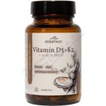 Herbs Energy Vitamín D3 + K2 2500 IU 60 dávek – Hledejceny.cz