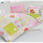 BedTex povlečení Ptáčci barevné 100 x 135 , 40 x 60 cm – Sleviste.cz