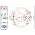 Brzdový kotouč BREMBO 08.C046.11
