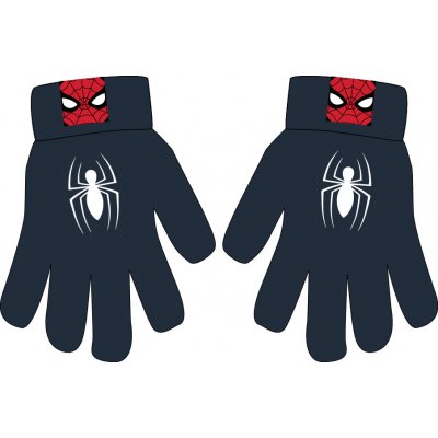 Licence Spiderman chlapecké rukavice tmavě modrá