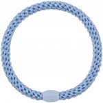 KKNEKKI Gumička do vlasů Kknekki Slim Sky Blue, modrá barva, textil – Hledejceny.cz
