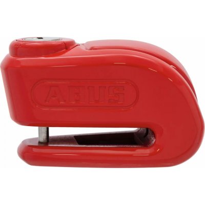 ABUS zámek na kotoučovou brzdu Trigger Alpha, průměr čepu 10 mm, červený | Zboží Auto