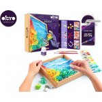 OKTO Výtvarná sada Malba 3D modelování obraz Klidný oceán 961244 – Hledejceny.cz