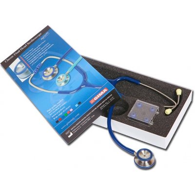 GIMA CLASSIC DUAL HEAD STETHO, Stetoskop pro interní medicínu, modrý – Zboží Mobilmania