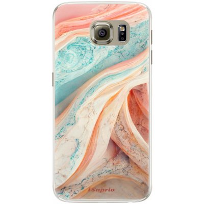 Pouzdro iSaprio - Orange and Blue - Samsung Galaxy S6 Edge