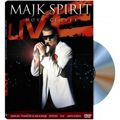 Majk Spirit - Nový člověk / Live DVD – Zboží Mobilmania