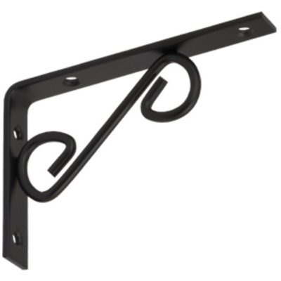 Konzole dekorativní jednoduchá černá 150 x 100 mm, WOP150 C – Hledejceny.cz
