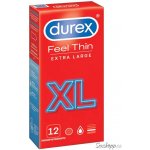 Durex Feel Thin XL 12 ks – Zbozi.Blesk.cz