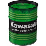Postershop Plechová kasička barel: Kawasaki Let the good times roll – Sleviste.cz