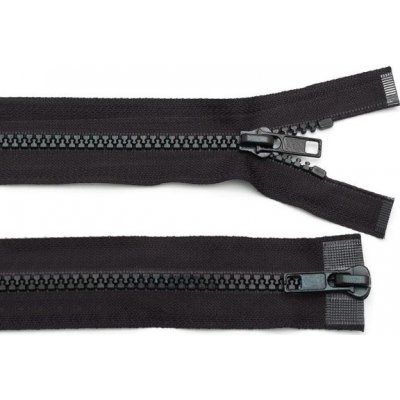 Zip kostěný 5 mm dělitelný 2 jezdce / dvoucestný 75 cm bundový - 148 červená – Zboží Mobilmania