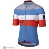 Cyklistický dres Dotout Combact šedá/modrá/červená