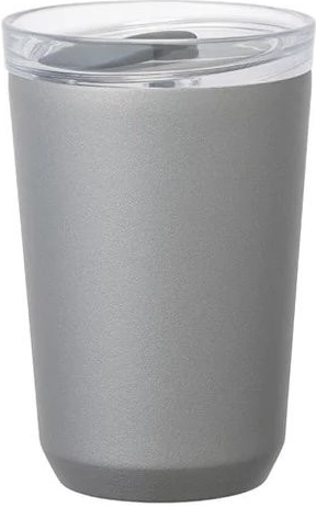 Kinto To Go Tumbler termohrnek stříbrný 360 ml