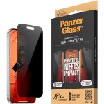 PanzerGlass Privacy Apple iPhone 15 Pro s instalačním rámečkem P2810 – Zboží Živě