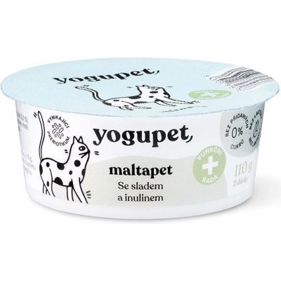 Yogupet Jogurt Maltapet se sladem 110 g – Zboží Mobilmania