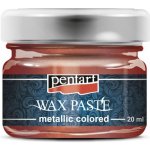 Pentart vosková pasta metalická červená 20 ml – Zboží Dáma
