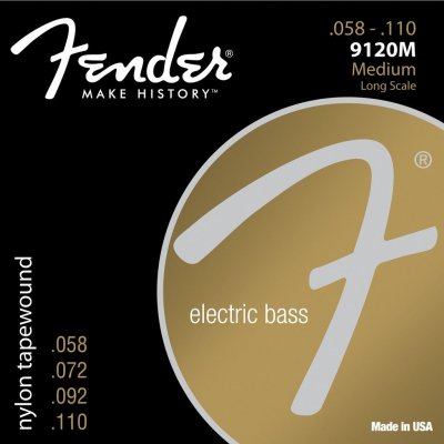 Fender 9120 Nylon Tapewound Bass Strings 58110 – Sleviste.cz