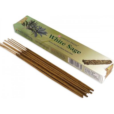 Garden Fresh White Sage indické vonné tyčinky 15 g – Zboží Dáma