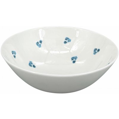 by inspire Porcelánová polévková miska Luna Pomněnka bílá modrá 18,5 cm – Hledejceny.cz