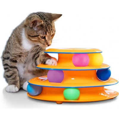 Catstages Koulodráha třípatrová Tower – Zboží Dáma
