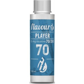 Flavourit Beznikotinová báze PLAYER PG30/VG70 0mg 100ml