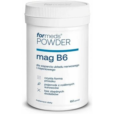 Formeds Powder Mag B6 (hořčík a vitamin B6 v prášku) 55,8 g – Hledejceny.cz