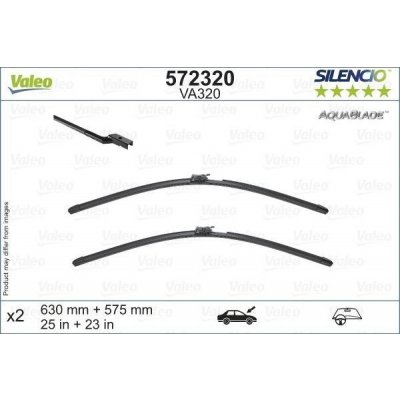Valeo Silencio Aquablade Set 630+575 mm VA 572320 – Sleviste.cz