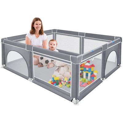 CEEDIR Ohrádka Baby XXL 150x180 cm šedá – Zboží Mobilmania