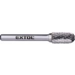 Extol Fréza karbidová válcová s rádiusem C 10x20x6 sek střední (double-cut) – Sleviste.cz