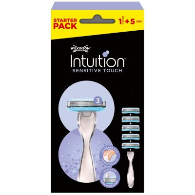 Wilkinson Sword Intuition Sensitive Touch + 5 ks hlavic