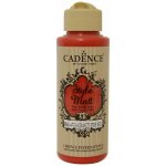 Cadence matná akrylová barva Style Matt 120 ml červená ohnivá – Hledejceny.cz