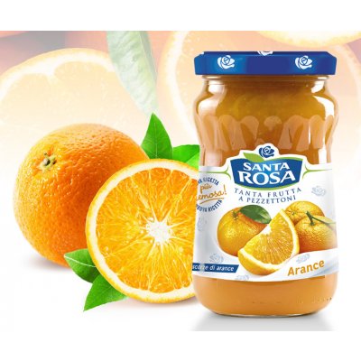 Santa Rosa Pomerančová Marmeláda 350 g – Zbozi.Blesk.cz