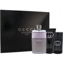 Kosmetická sada Gucci Guilty Eau Pour Homme EDT 90 ml + deostick 75 ml + sprchový gel 50 ml dárková sada