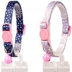 Duvo+ LAROY Group Obojek cat nylon Puntíky 20 - 30 cm 10 mm – Zboží Dáma