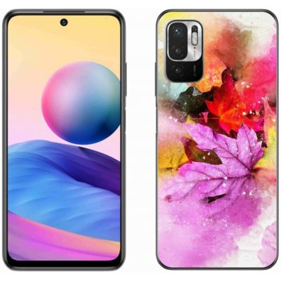 mmCase Gelové Xiaomi Poco M3 Pro/5G - barevné listy – Zboží Živě