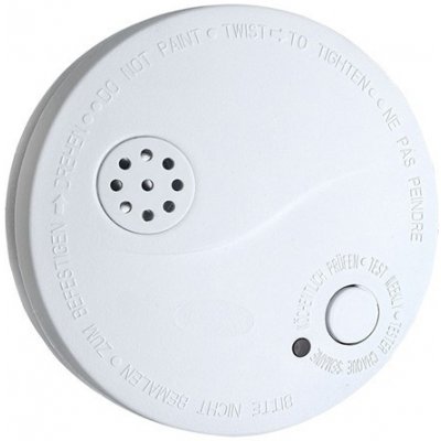 Solight 1D33 | detektor kouře + alarm, 85dB, bílý + 9V baterie