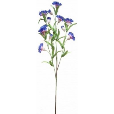 Umělé květy chrpa, modrá – Zboží Mobilmania