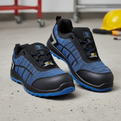 Procera CHESTER BLUE S1P ESD polobotky modrá/černá – Hledejceny.cz
