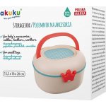 Akuku praktická krabička box na chrastítka a kousátka bílá – Hledejceny.cz