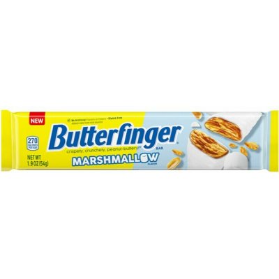 Butterfinger tyčinka v polevě z mléčné čokolády s příchutí marshmallow 54 g – Sleviste.cz