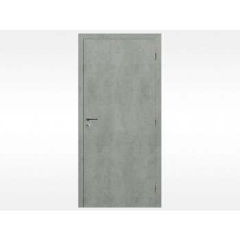 Solodoor 80 P, 820 × 1970 mm, fólie, pravé, beton, plné 022000066121